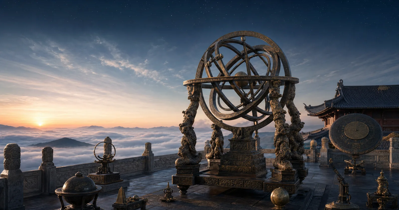 星空下的东方古代观象台